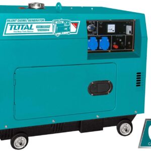 TOTAL ΓΕΝΝΗΤΡΙΑ DIESEL ΜΟΝΟΦΑΣΙΚΗ ΚΛΕΙΣΤΟΥ ΤΥΠΟΥ 5.000W ΜΕ ΑΥΤΟΜ. ΜΕΤΑΓΩΓΙΚΟ ΠΙΝΑΚΑ ATS (TP250001-1)